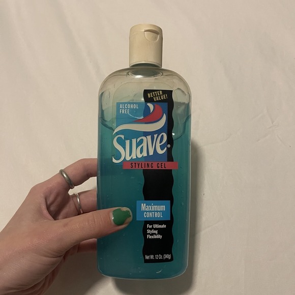 Vintage Suave for Men Style Gel‎ Non-Sticky Alcohol Free 12oz RARE HTF - Picture 1 of 5